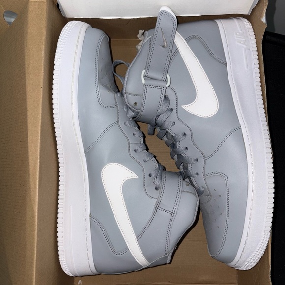 Nike Other - Nike Air Force 1 Mid Wolf Grey – Size 13 – Excellent Condition